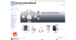 Desktop Screenshot of acrossinternational.com